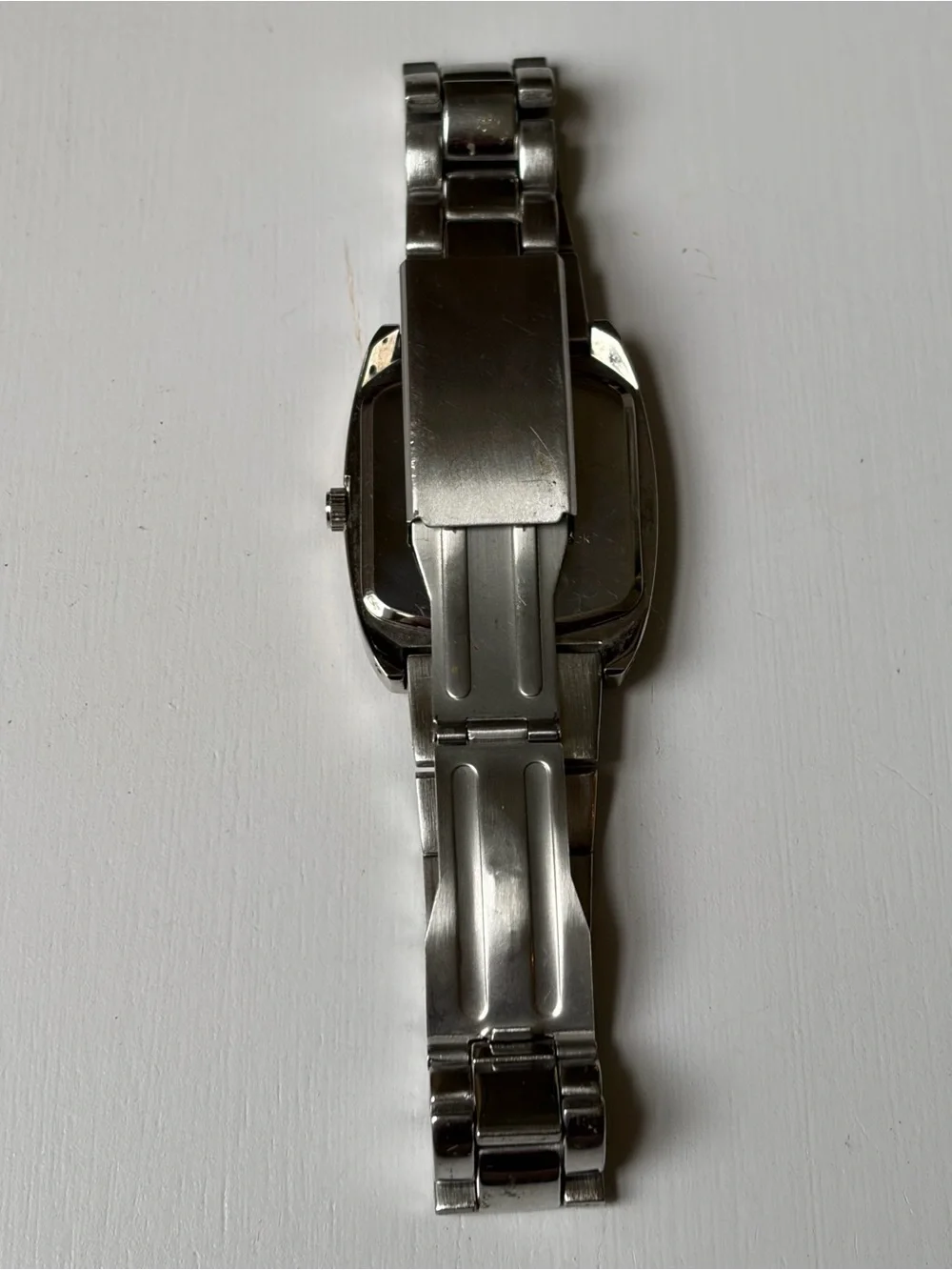 Kenneth Cole Reaction Men's Black / Silver Stainless Steel #20885 Watch *Working